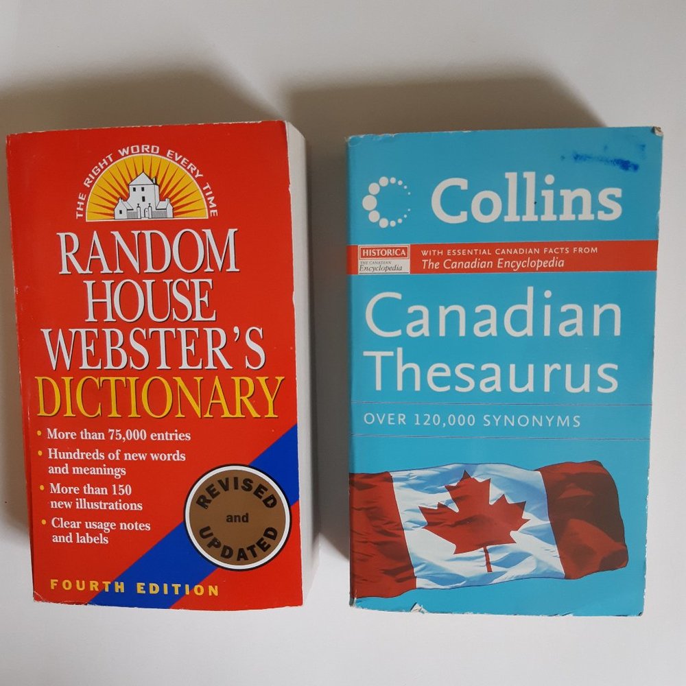 Canadian Thesaurus And Webster's Dictionary